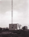 KESD-TV Television tower at South Dakota State University University, 1968 by South Dakota State University