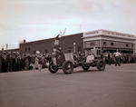 Electrical Engineering Hobo Day parade float, 1949 by South Dakota State University