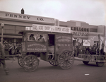 Dairy Department Hobo Day parade float, 1950 by South Dakota State University