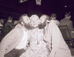 Hobo Day Beard Contest Judging, 1957 by South Dakota State University