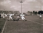 Hobo Day football game, 1956 by Canedy's Camera Shop, Sioux Falls, S.D.