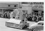 Mechanical Engineers Hobo Day parade float, 1957 by South Dakota State University