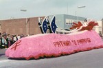 Pharmacy Hobo Day parade float, 1964 by South Dakota State University