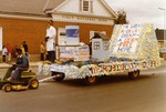 Microbiology Club Hobo Day parade float, 1976 by South Dakota State University