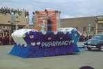 Pharmacy Hobo Day parade float, 1948 by South Dakota State University