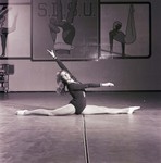 Woman Gymnast, SDSU Gymnastics Team, 1975 by South Dakota State University