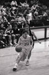 South Dakota State University 1995 Jackrabbits women's basketball team in a game against Nebraska - Omaha