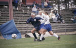 South Dakota State University 2000 Jackrabbits women's soccer team in a game against Northern Colorado during Hobo Day weekend