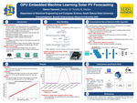GPU Embedded Machine Learning Solar PV Forecasting (Poster)