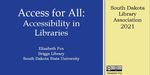 Access for All: Accessibility in Libraries