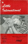 1960 Little International Agricultural Exposition Catalog by Little International Agricultural Exposition South Dakota State University