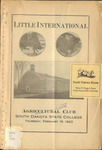 1923 Little International Agricultural Exposition Catalog by Little International Agricultural Exposition South Dakota State University