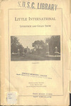 1927 Little International Agricultural Exposition Catalog by Little International Agricultural Exposition South Dakota State University