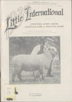 1939 Little International Agricultural Exposition Catalog by Little International Agricultural Exposition South Dakota State University