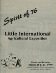 1999 Little International Agricultural Exposition Catalog by Little International Agricultural Exposition South Dakota State University