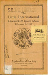 1935 Little International Agricultural Exposition Catalog by Little International Agricultural Exposition South Dakota State University
