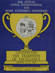 1987 Little International Agricultural Exposition Catalog by Little International Agricultural Exposition South Dakota State University