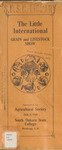1929 Little International Agricultural Exposition Catalog by Little International Agricultural Exposition South Dakota State University