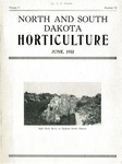 North and South Dakota Horticulture, June 1933