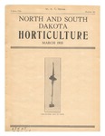 North and South Dakota Horticulture, March 1935 by North and South Dakota Horticultural Societies