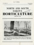 North and South Dakota Horticulture, February 1942 by North and South Dakota State Horticultural Societies