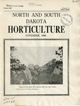 North and South Dakota Horticulture, November 1946 by North and South Dakota State Horticultural Societies