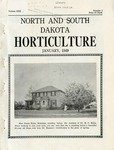 North and South Dakota Horticulture, January 1949