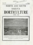 North and South Dakota Horticulture, April 1949