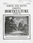 North and South Dakota Horticulture, October 1949 by North and South Dakota State Horticultural Societies