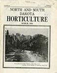 North and South Dakota Horticulture, March 1950 by North and South Dakota State Horticultural Societies