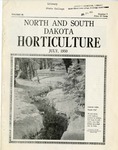 North and South Dakota Horticulture, July 1950