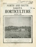 North and South Dakota Horticulture, August 1950