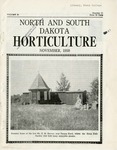 North and South Dakota Horticulture, November 1950