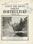 North and South Dakota Horticulture, February 1951 by North and South Dakota State Horticultural Societies