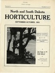 North and South Dakota Horticulture, September/October 1951 by North and South Dakota State Horticultural Societies