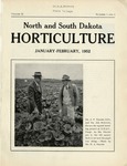 North and South Dakota Horticulture, January/February 1952