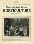 North and South Dakota Horticulture, July/August 1952 by North and South Dakota State Horticultural Societies
