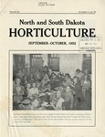 North and South Dakota Horticulture, September/October 1952