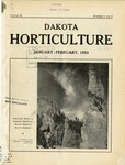 Dakota Horticulture, January/February 1953 by North and South Dakota State Horticultural Societies