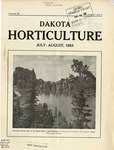 Dakota Horticulture, July/August 1953 by North and South Dakota State Horticultural Societies
