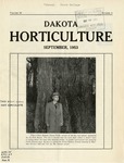 Dakota Horticulture, September 1953 by North and South Dakota State Horticultural Societies