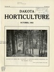 Dakota Horticulture, October 1953