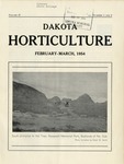Dakota Horticulture, February/March 1954