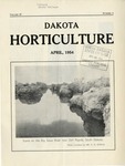 Dakota Horticulture, April 1954