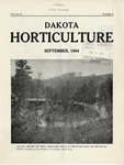 Dakota Horticulture, September 1954 by Horticultural Societies of the Dakotas