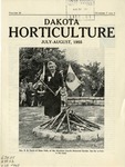 Dakota Horticulture, July/August 1955 by Horticultural Societies of the Dakotas