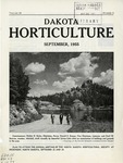Dakota Horticulture, September 1955 by Horticultural Societies of the Dakotas
