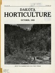 Dakota Horticulture, October 1955 by Horticultural Societies of the Dakotas
