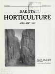 Dakota Horticulture, April/May 1957 by Horticultural Societies of the Dakotas