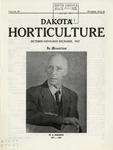 Dakota Horticulture, October/November/December 1957